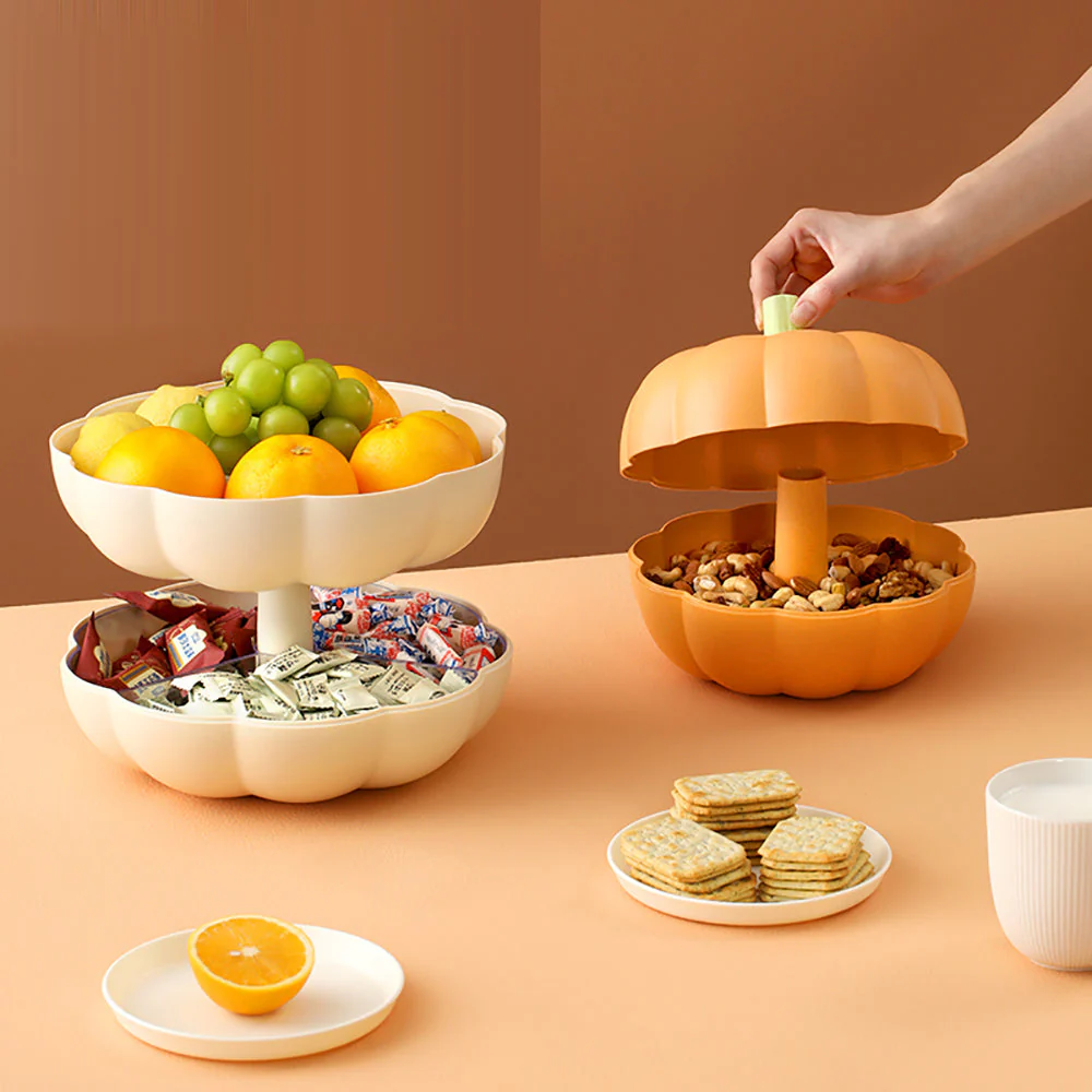 FaSoLa Pumpkin Candy Box - Small, Orange - Image 2