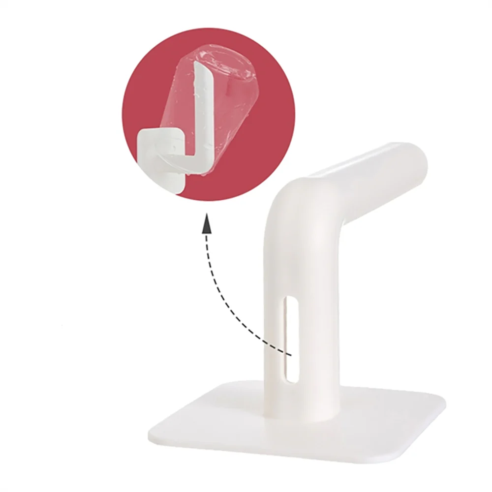 FaSoLa Punch-Free Storage Rack - White, 14.5*7*7cm, 2 Pieces - Image 2