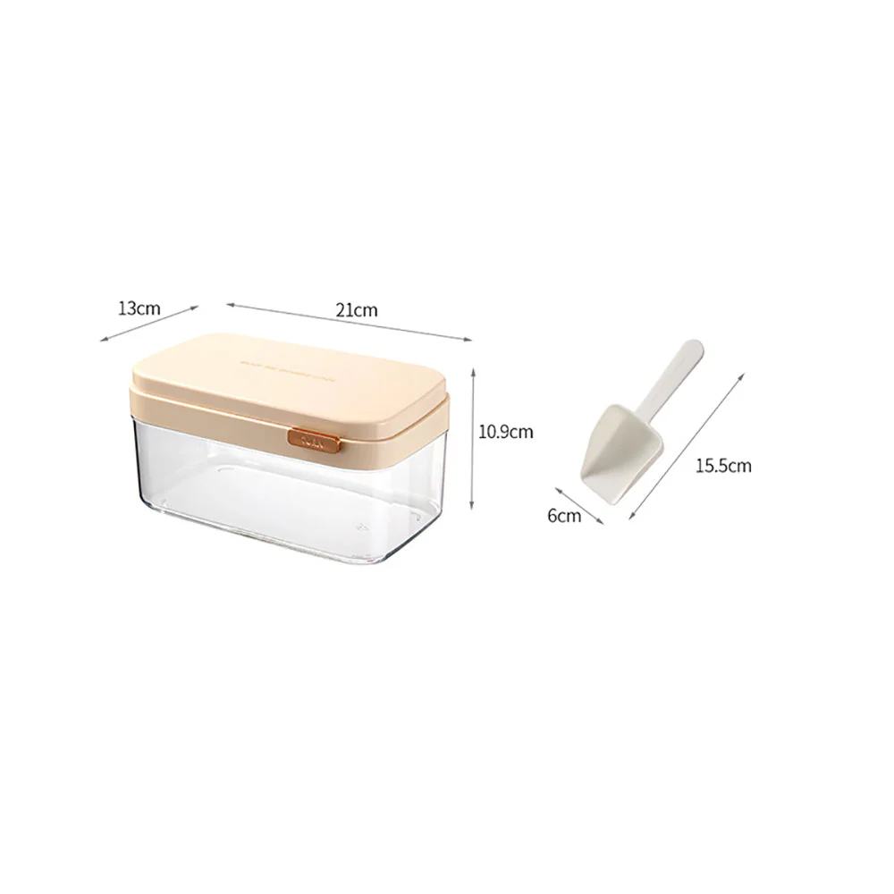 FaSoLa Quick Release Ice Cube Tray - Beige - Image 4