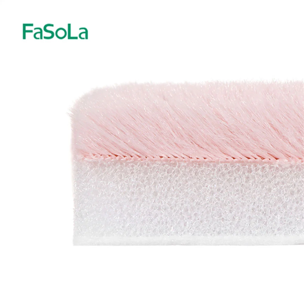 FaSoLa Rabbit Plush Thickened Toilet Seat Cover - Pink, 38*11cm - Image 2