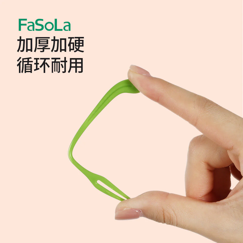 FaSoLa Radish Fruit Forks - White X3 - Image 4