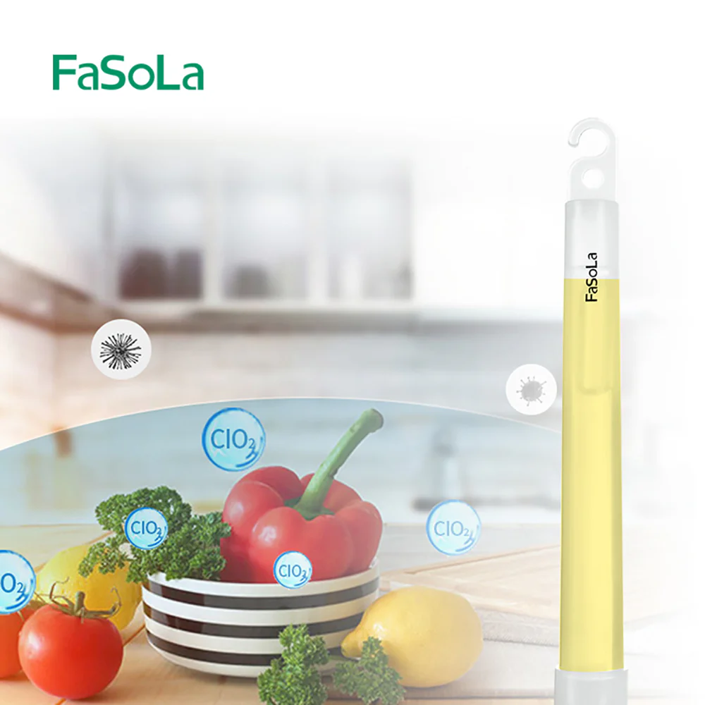 FaSoLa Refrigerator Deodorizer Stick - White, 2 Pack - Image 3