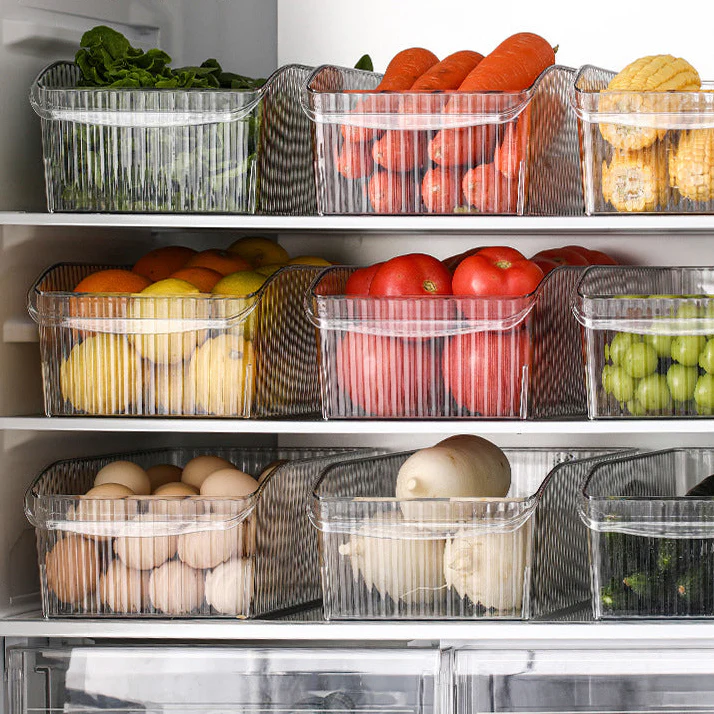 FaSoLa Refrigerator Storage Box - Transparent - Image 2