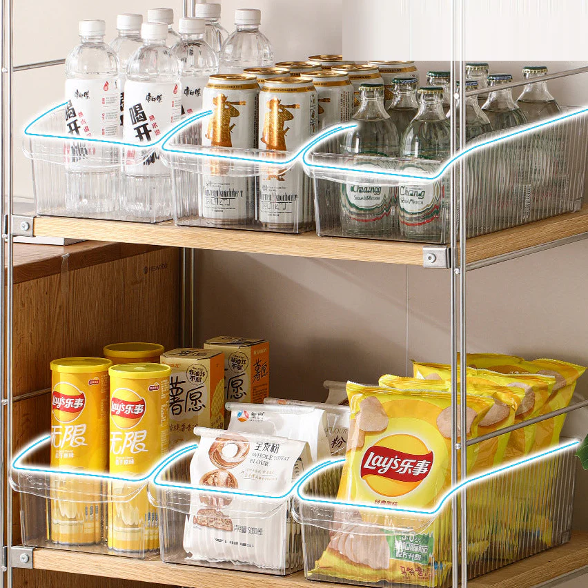 FaSoLa Refrigerator Storage Box - Transparent - Image 3