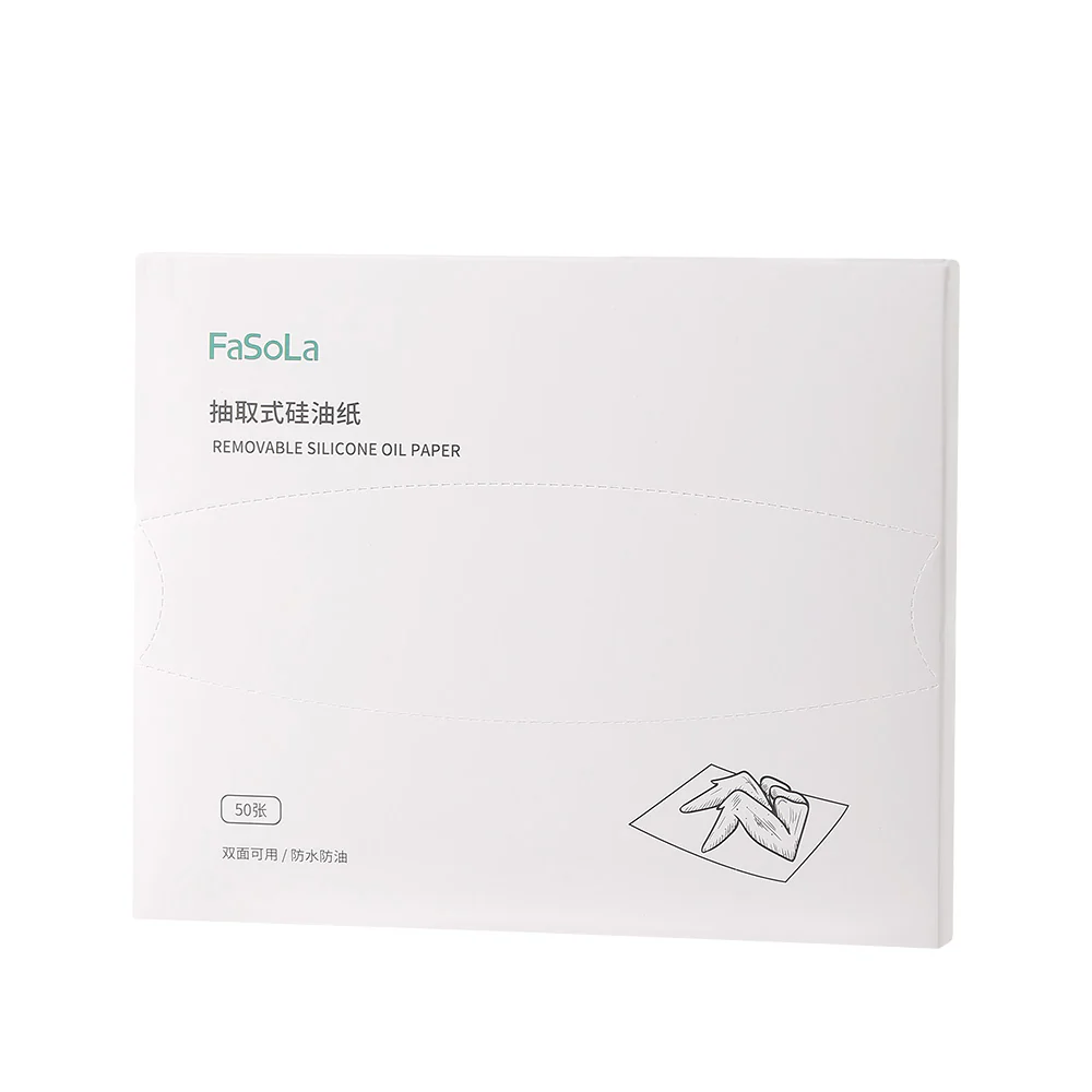 Fasola Removable Silicone Oil Paper - 50 Sheets - Image 5