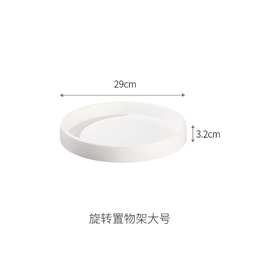 FaSoLa Rotating Storage Rack - Large, White, 29cm Diameter - Image 4