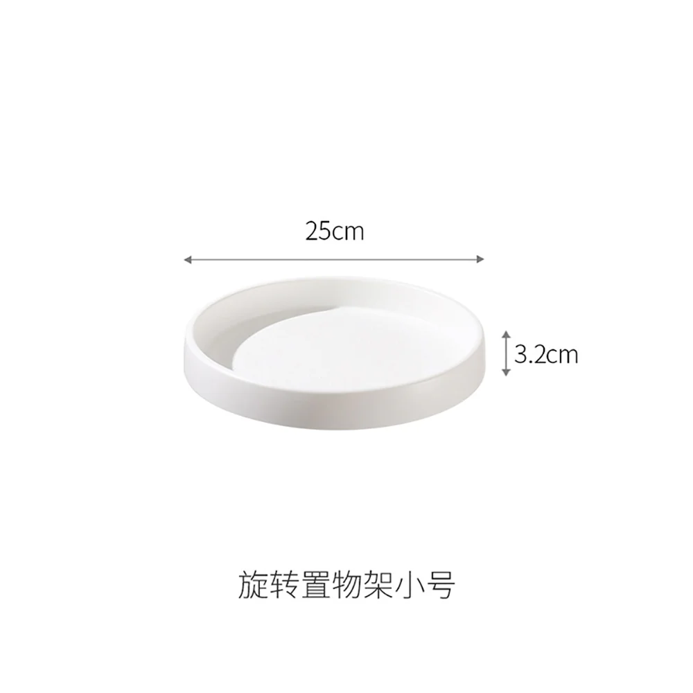 FaSoLa Rotating Storage Rack - White, Small, 25cm Diameter - Image 4