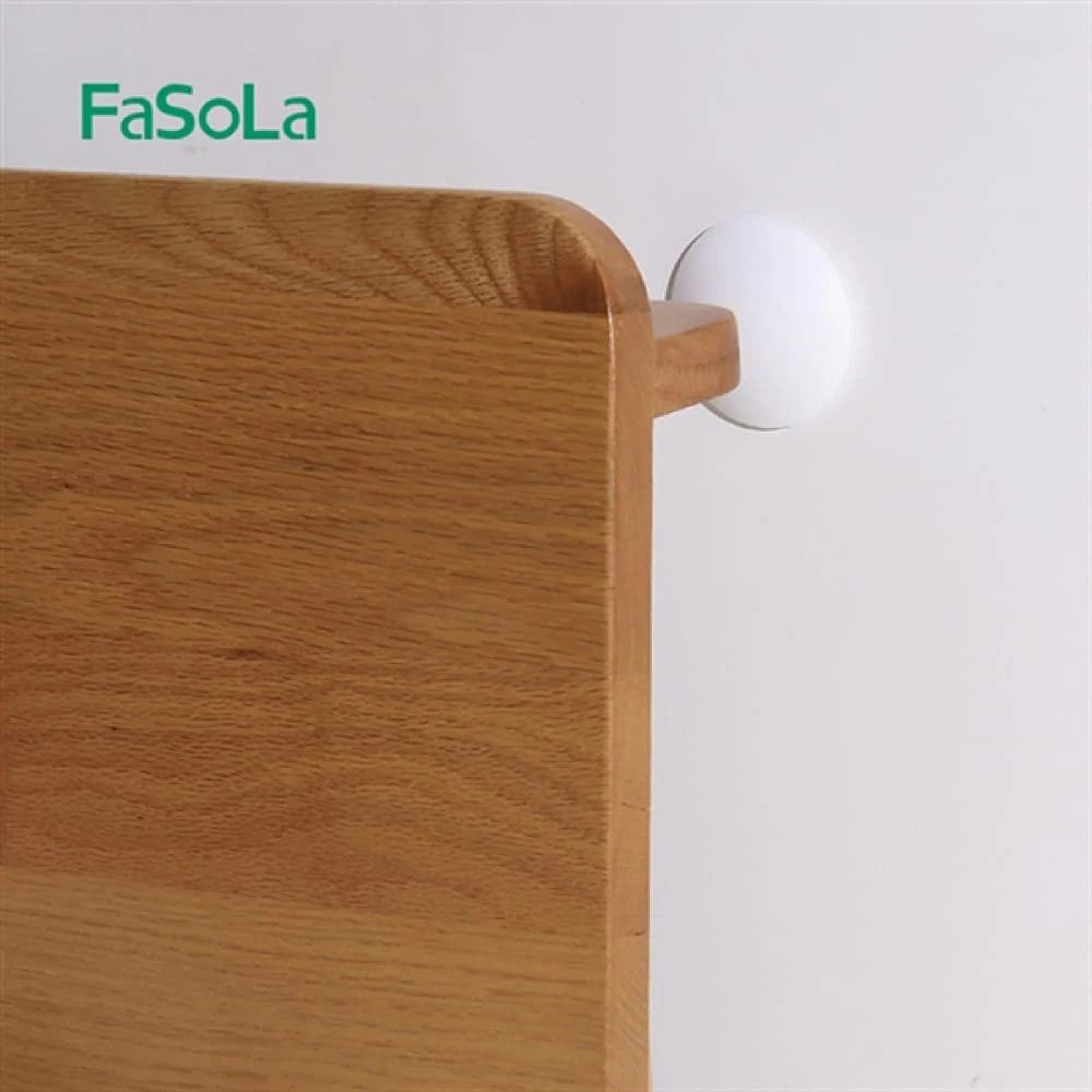 FaSoLa Round Anti-Collision Silent Pads - White, 6cm Diameter, Pack of 4 - Image 2