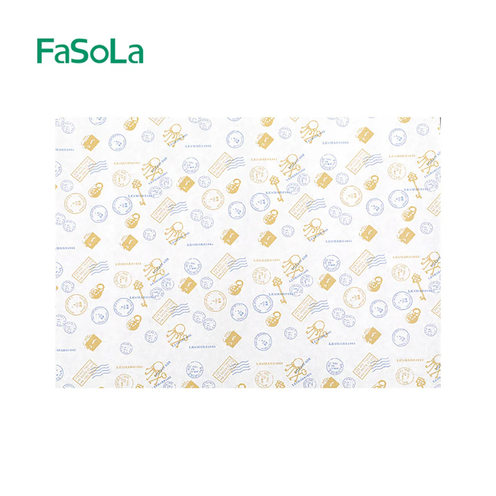 FaSoLa Sandwich Wrapping Paper - American Style, 38x28cm, 50 Sheets - Image 4