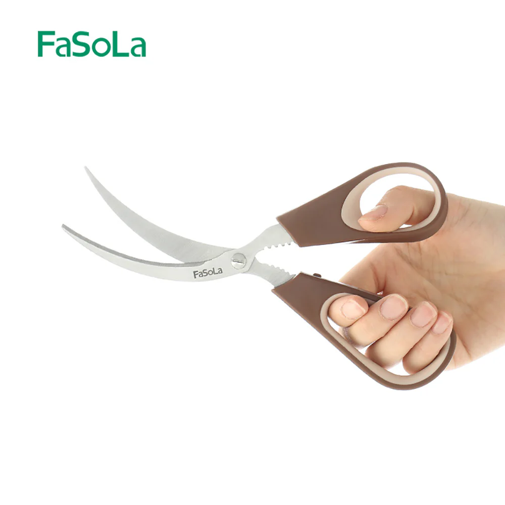 FaSoLa Seafood Scissors - Brown - Image 2