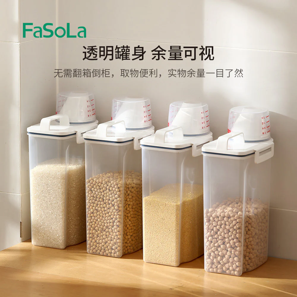 FaSoLa Sealed Rice Container - 2.5kg - Image 4