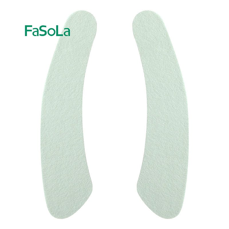 FaSoLa Seamless Toilet Seat Mats - Blue, 37x9cm, 3 Pairs - Image 4