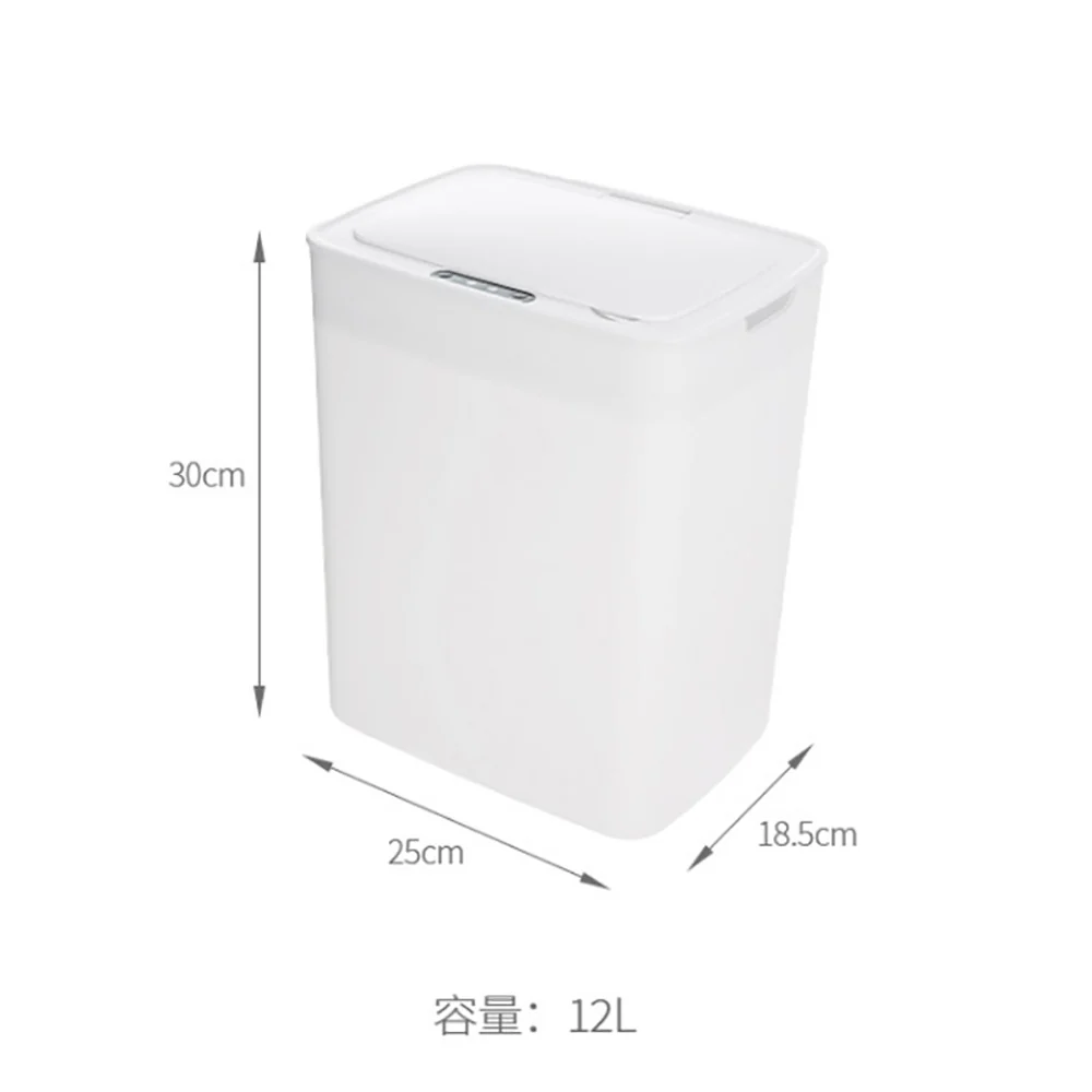 FaSoLa Sensor Trash Can - White - Image 5