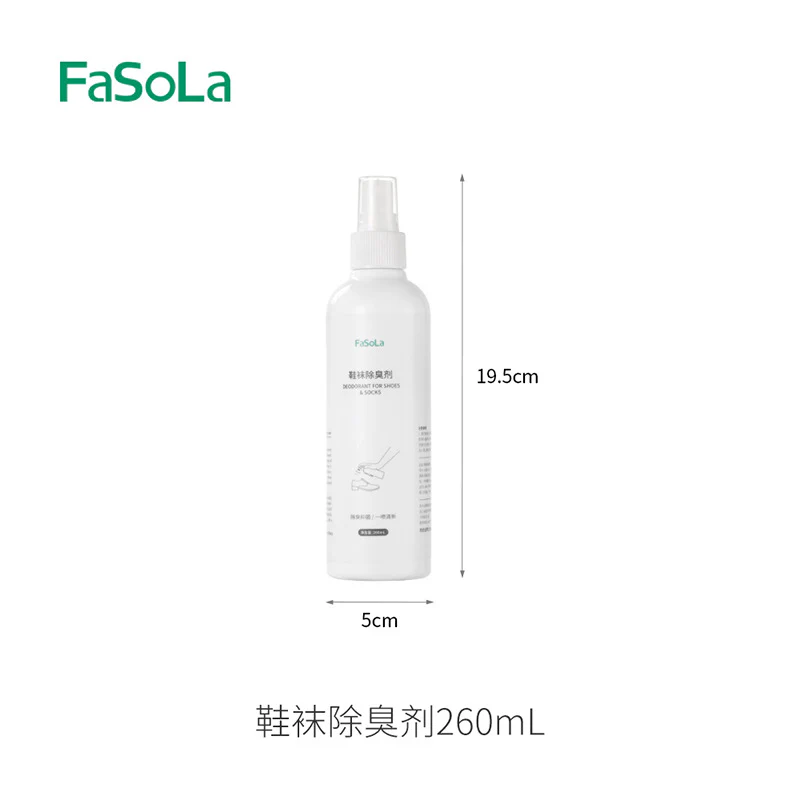 FaSoLa Shoe and Sock Deodorizer 260ml - Oolong Peach - Image 5