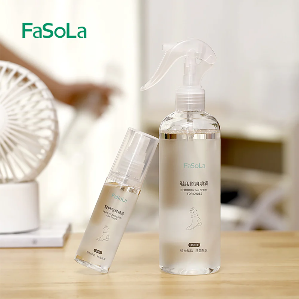 FaSoLa Shoe Deodorizing Spray Green Tea Scent - 300ml - Image 4