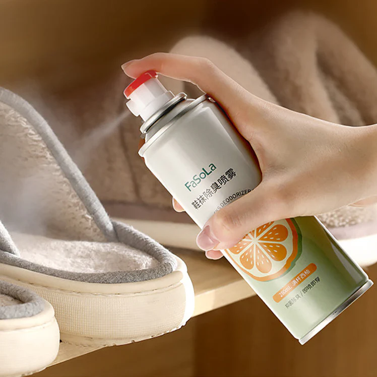 FaSoLa Shoe & Sock Deodorizer Spray Grapefruit Scent - 280ml - Image 4