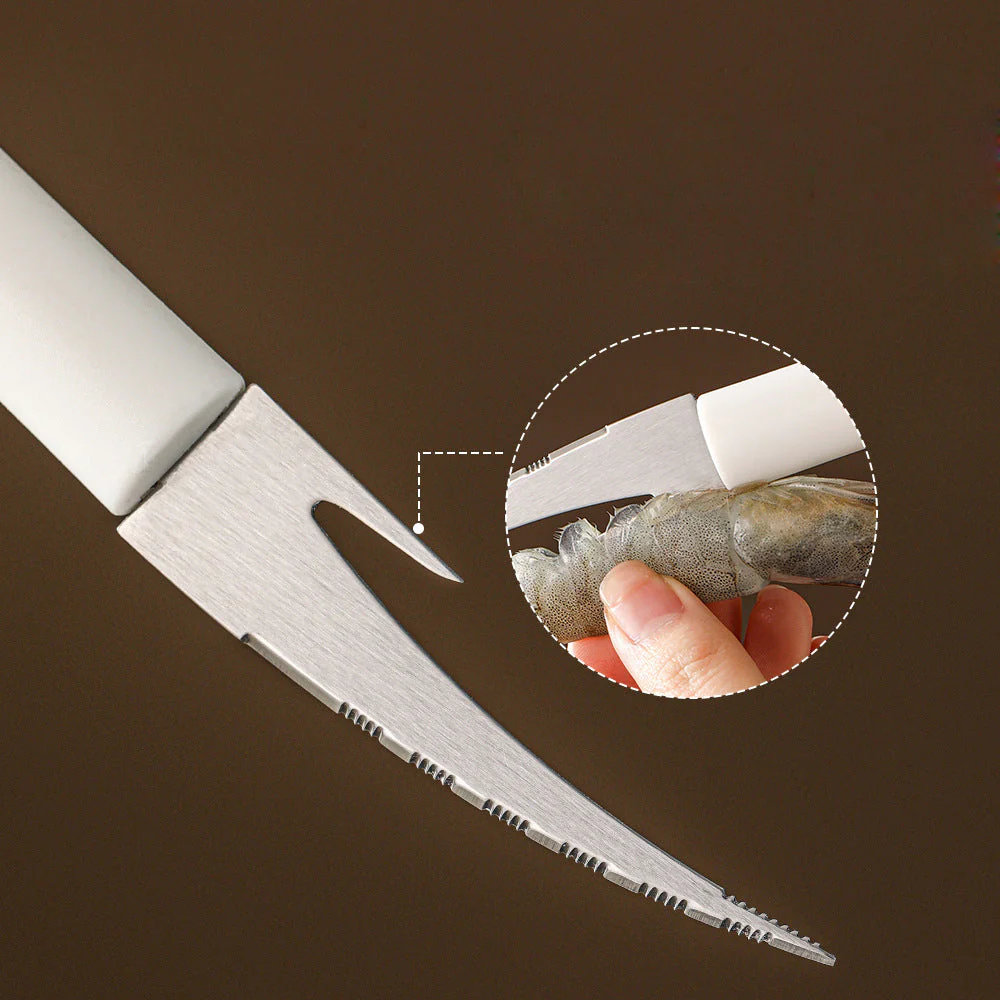 FaSoLa Shrimp Deveining Knife - White - Image 5