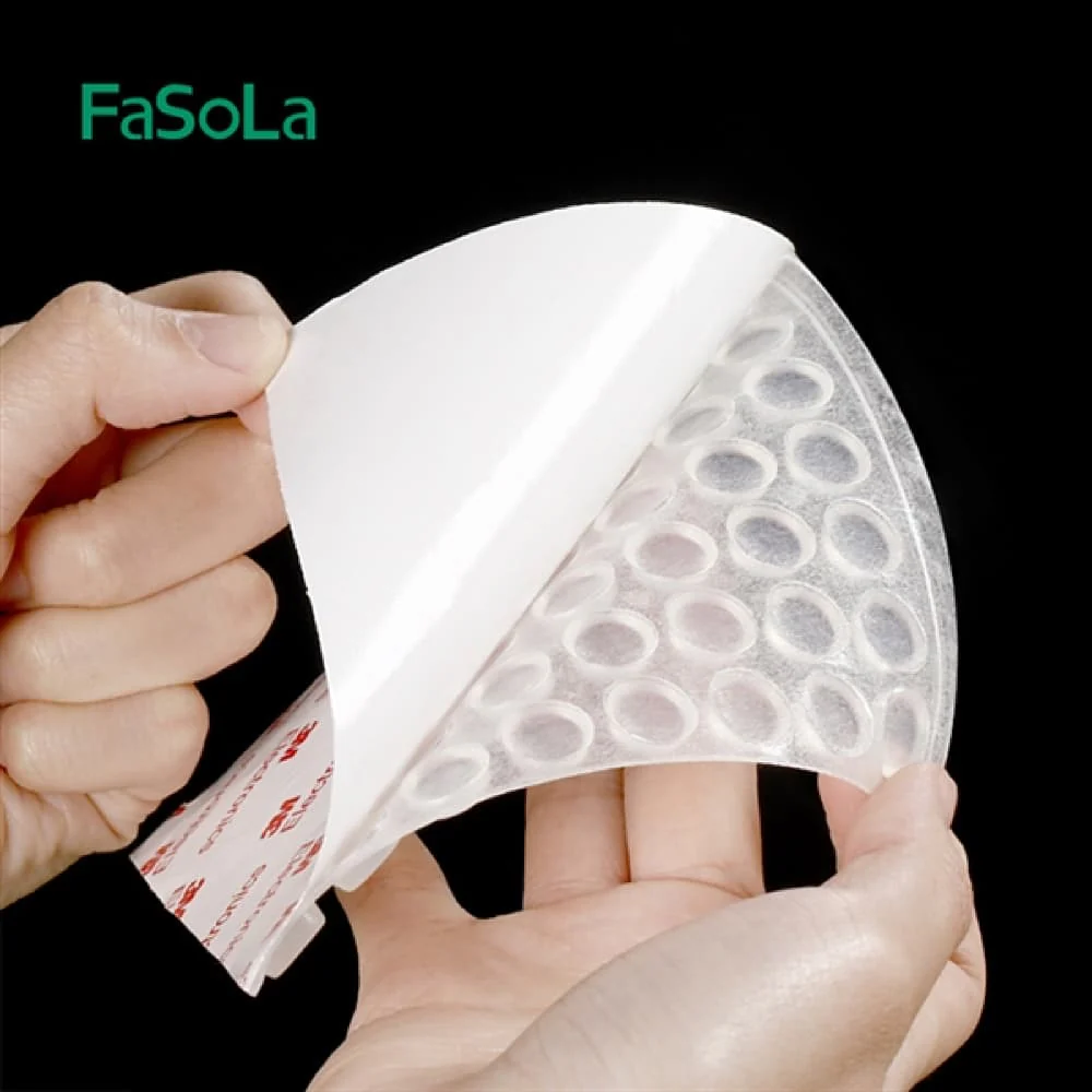 FaSoLa Silicone Anti-Collision Pads - 100 Pieces, 8*2.5mm - Image 3