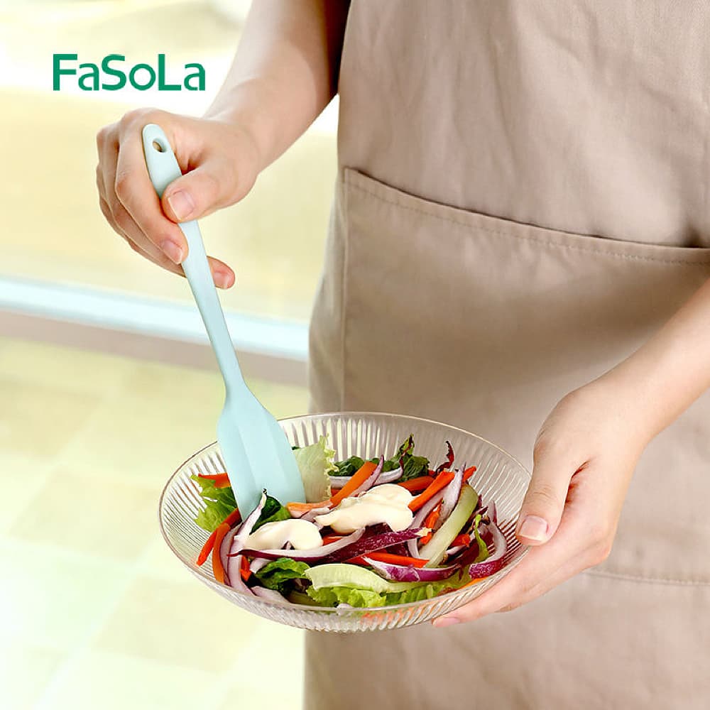 FaSoLa Silicone Brush and Spatula Set - Olive Green - Image 4