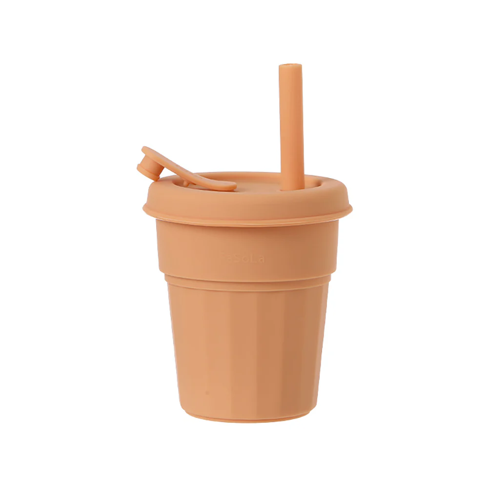 FaSoLa Silicone Coffee Cup - Orange - Image 3