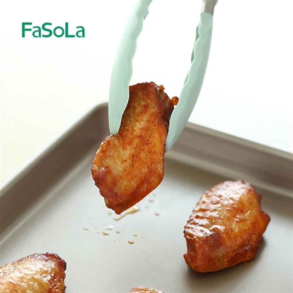 FaSoLa Silicone Food Tongs - 9 Inches - Image 2