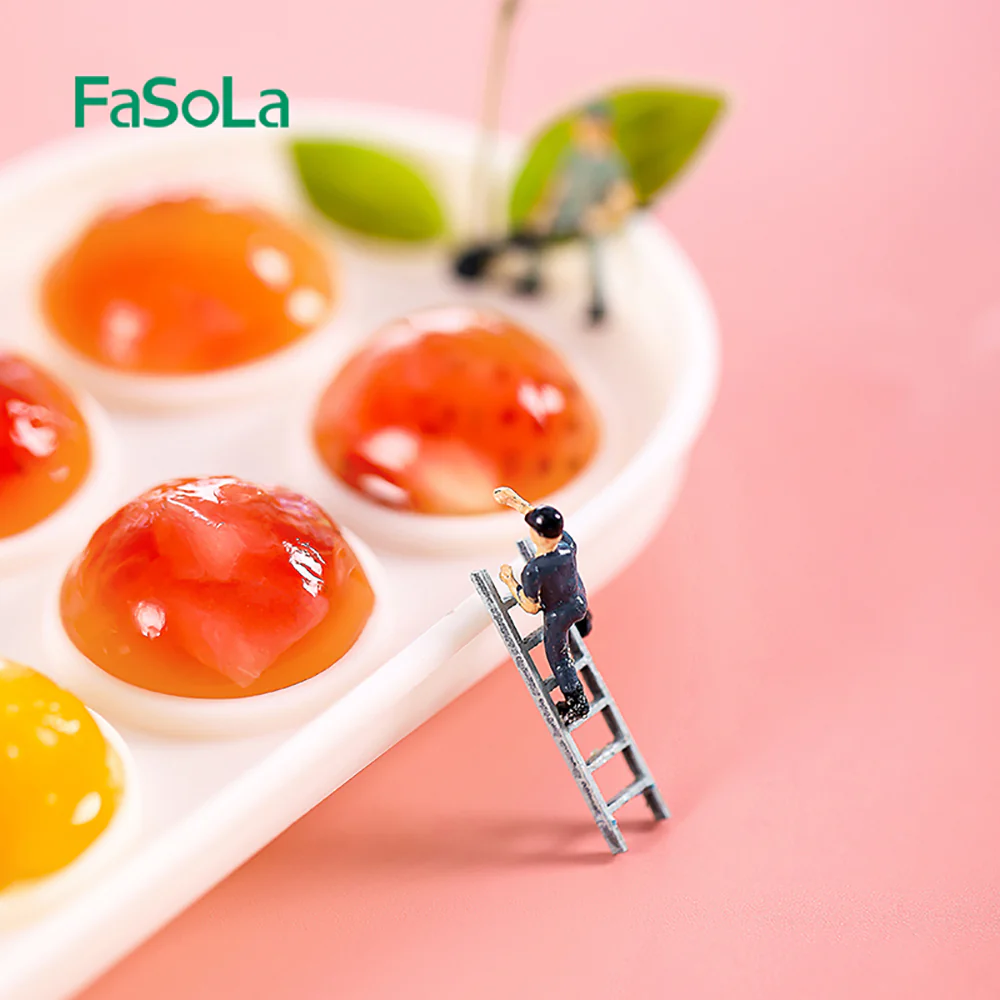 FaSoLa Silicone Ice Ball Mold - 12 Grids, Green - Image 2