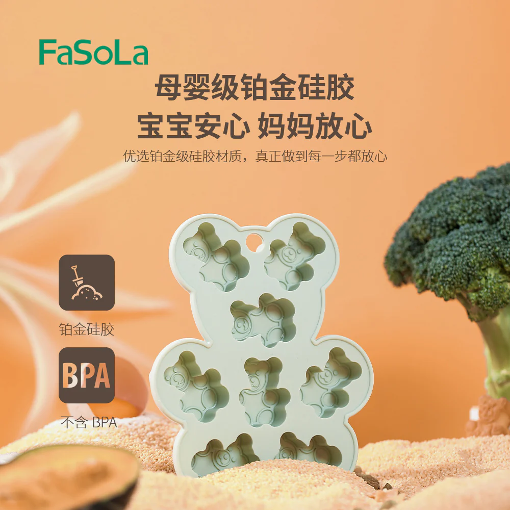 FaSoLa Silicone Mold - Duck Shape, Gray, 18.7*14.9cm - Image 4