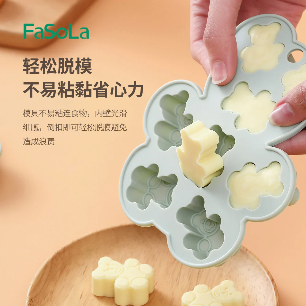 FaSoLa Silicone Mold - Duck Shape, Gray, 18.7*14.9cm - Image 5