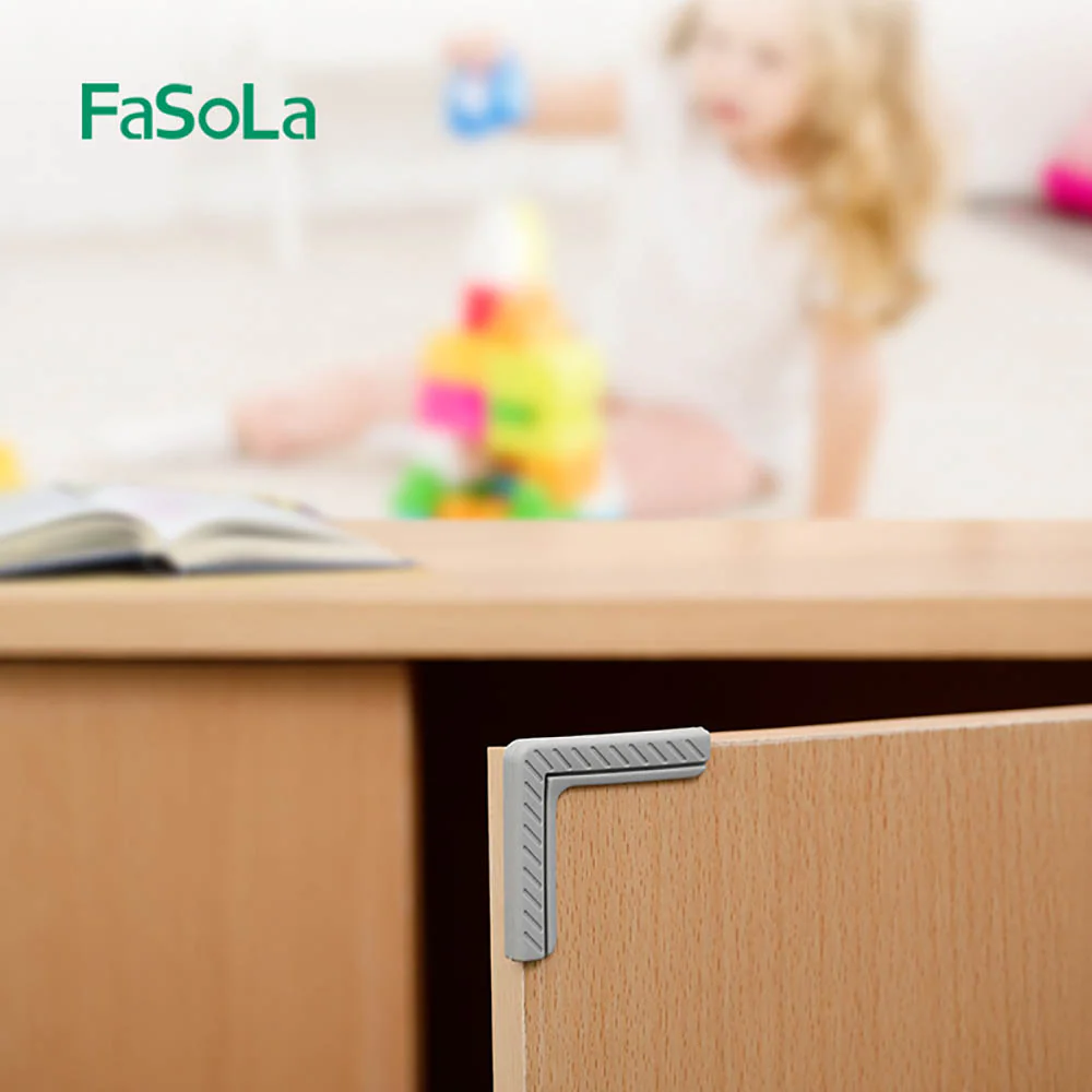 FaSoLa Silicone Window Corner Guards - Grey - Image 3