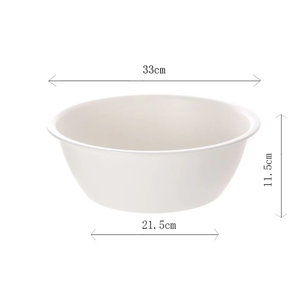 FaSoLa Simple Household Basin - Large, Off-White - Image 3