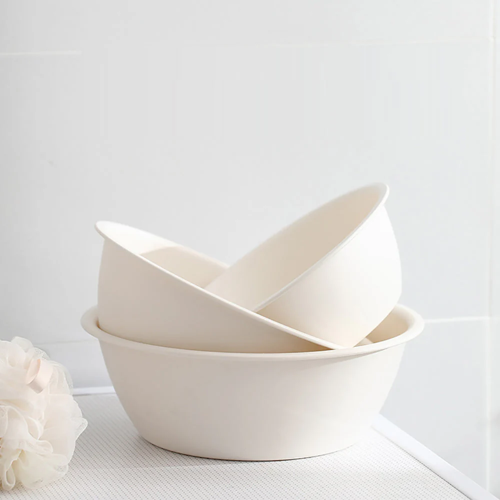 FaSoLa Simple Household Basin - Large, Off-White - Image 4