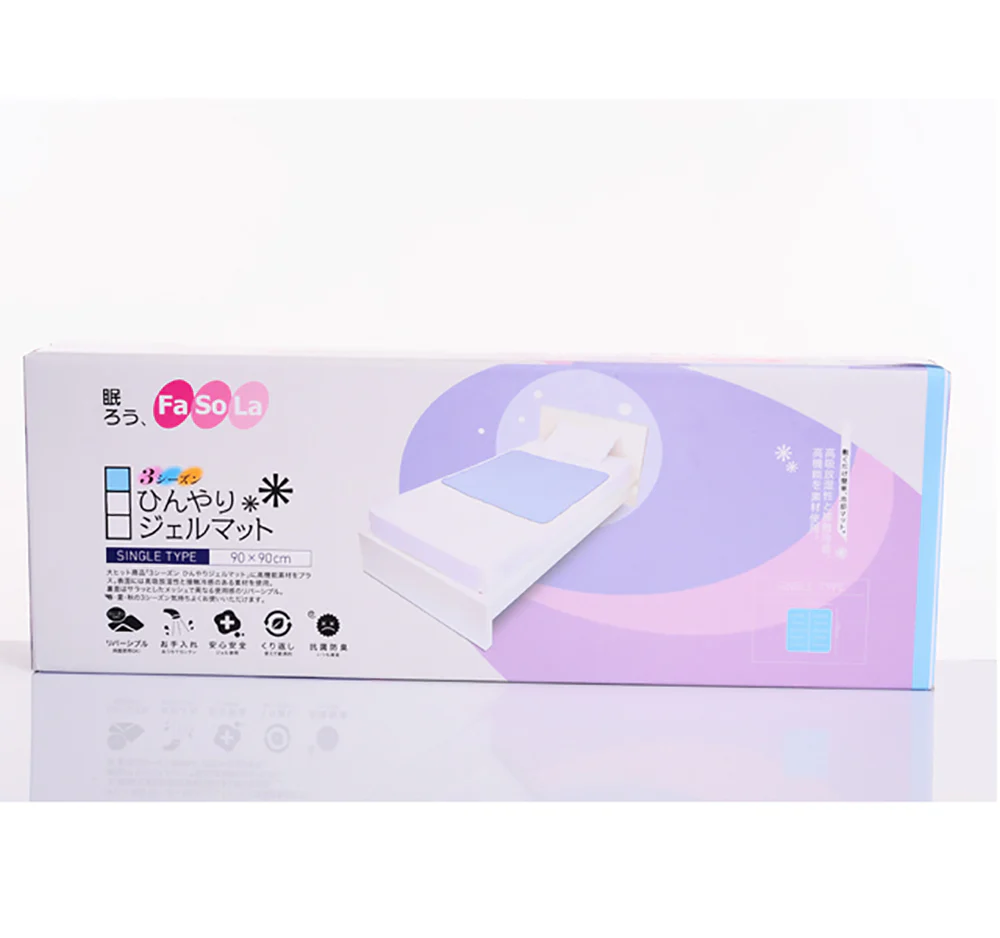 Fasola Single Gel Mat - Blue