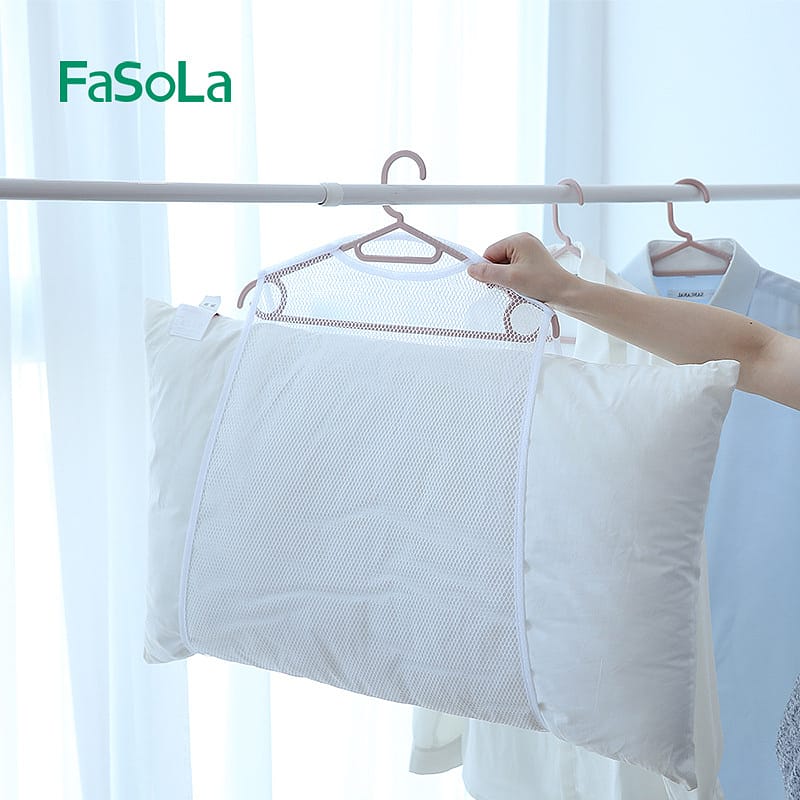 FaSoLa Single-Layer Pillow Drying Net - White, 55x47cm - Image 2