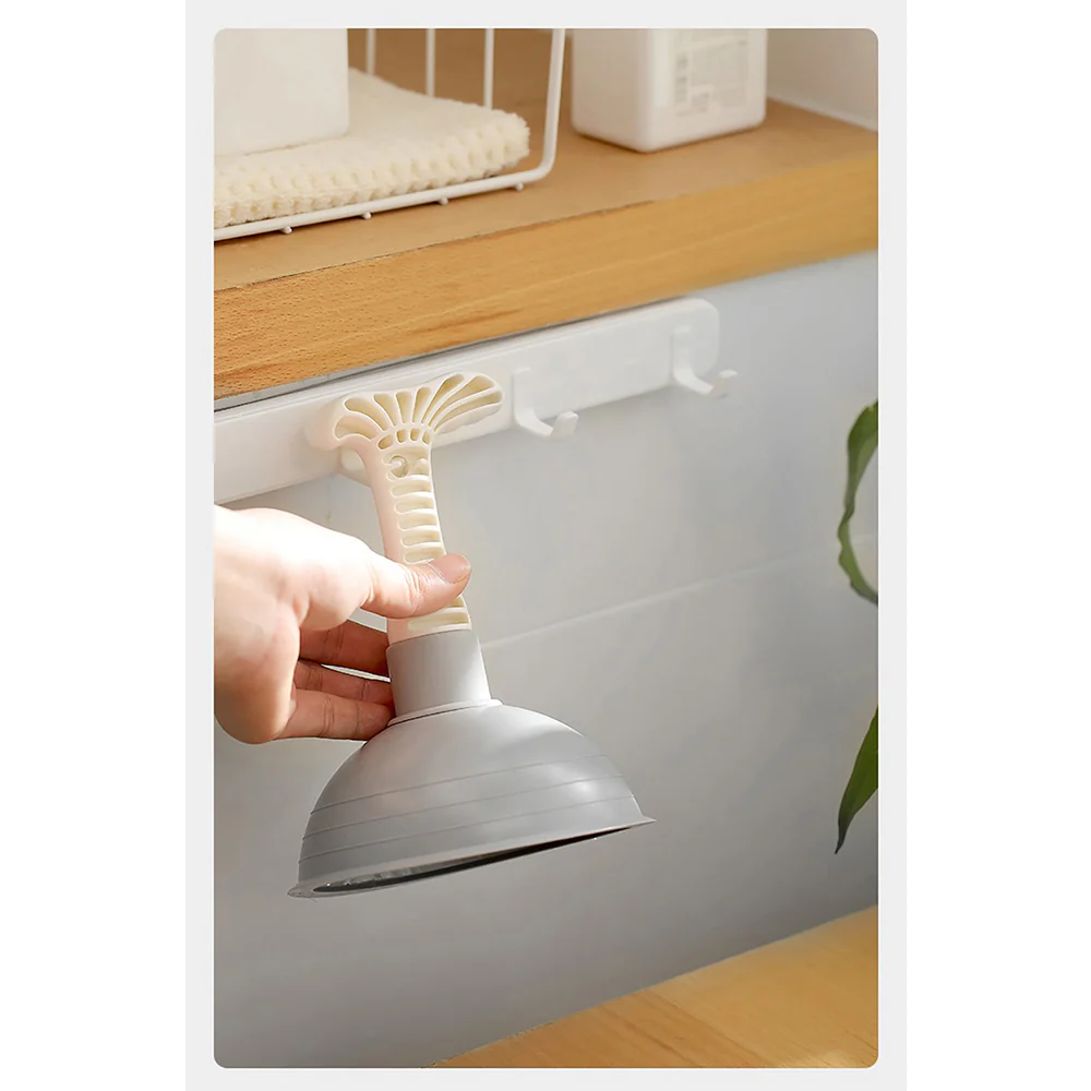 FaSoLa Sink Plunger - Grey, 12.5*12.5*17cm - Image 4