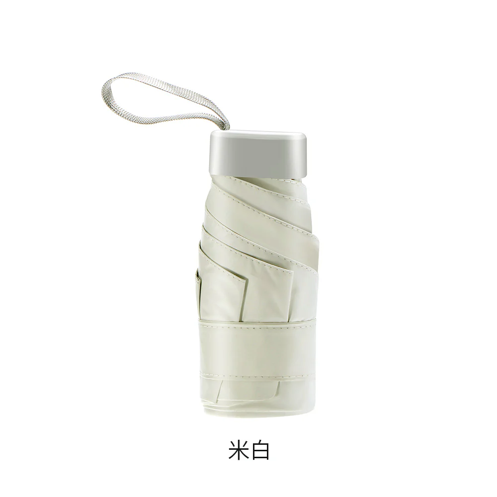 Fasola Six-Fold Pocket Umbrella - Off-White - Image 5
