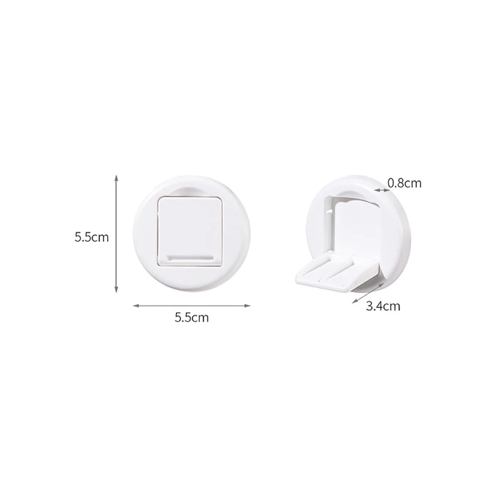 FaSoLa Sliding Door and Window Locks - White, 2 Pieces - Image 2