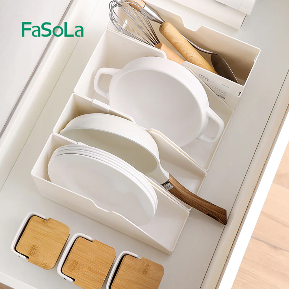 FaSoLa Small Flat Storage Box - White - Image 3