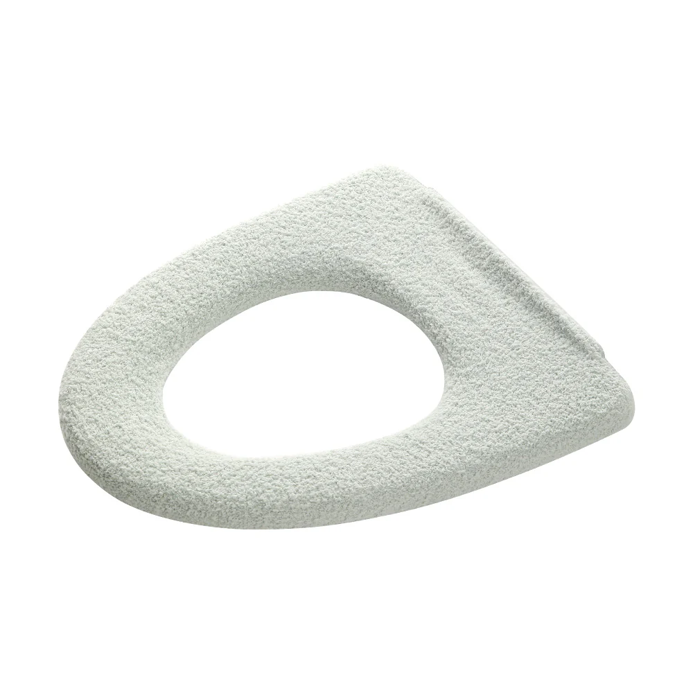 Fasola Soft Plush Toilet Seat Cover - Pink - Image 4