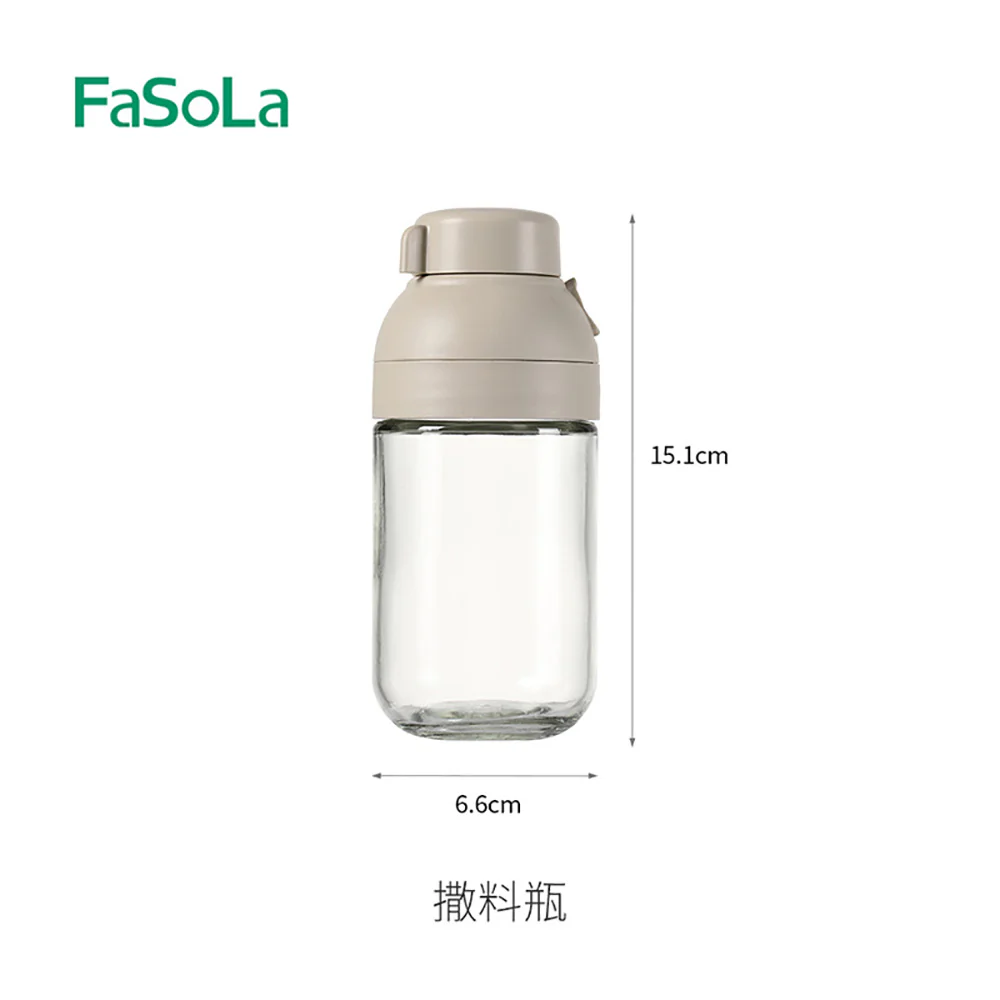 FaSoLa Spice Shaker Bottle Beige - 250ml - Image 5