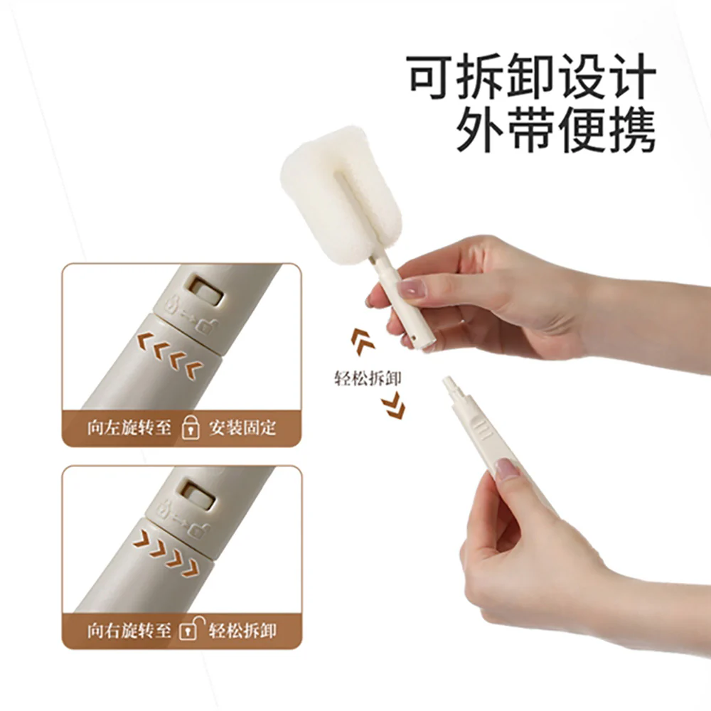 FaSoLa Sponge Cleaning Brush - White - Image 2