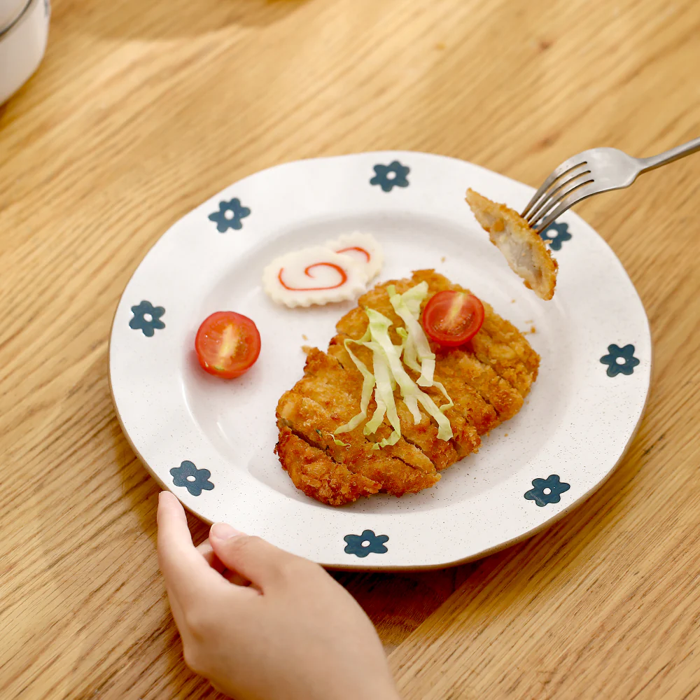 FaSoLa Spring View Series 9-Inch Ceramic Shallow Dish - Image 4
