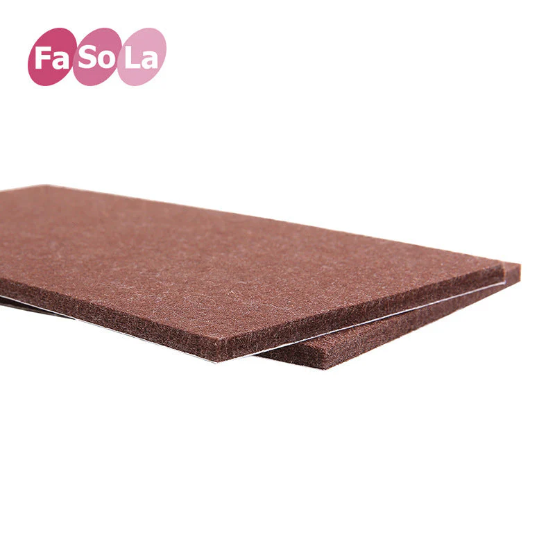 FaSoLa Square Felt Table Leg Pads - Small, 16 Pieces, 2.7*0.5cm X3 - Image 4