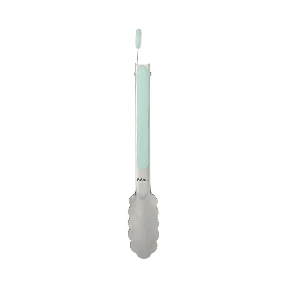FaSoLa Stainless Steel Food Tongs - 9 Inches - Image 2