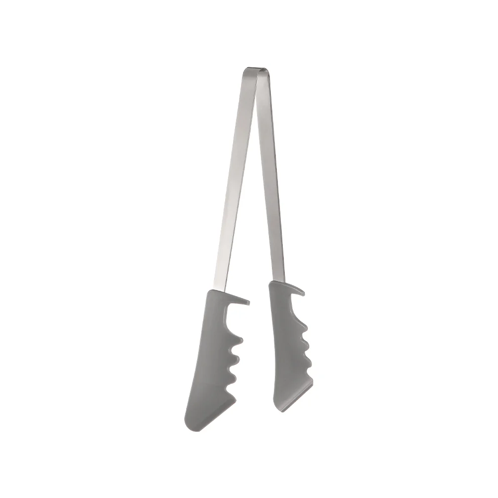 FaSoLa Stainless Steel Food Tongs - Grey - Image 5