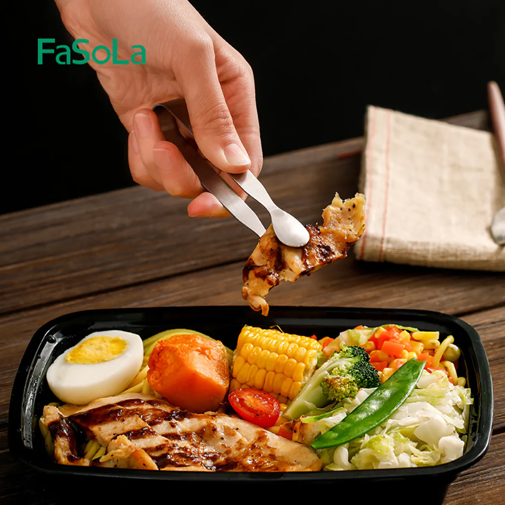 FaSoLa Stainless Steel Ice Tongs - Image 2