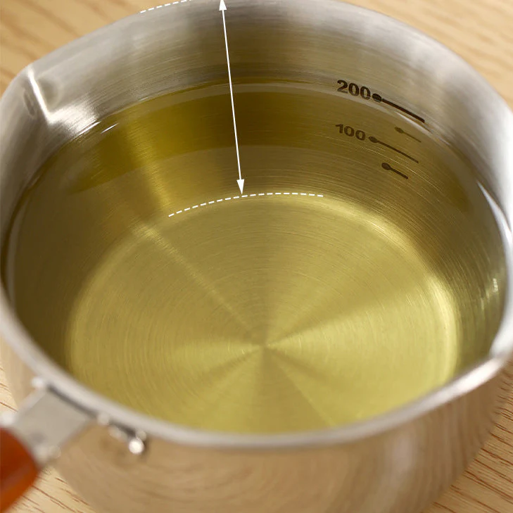 FaSoLa Stainless Steel Oil Pouring Pot - Small, 120ml - Image 2
