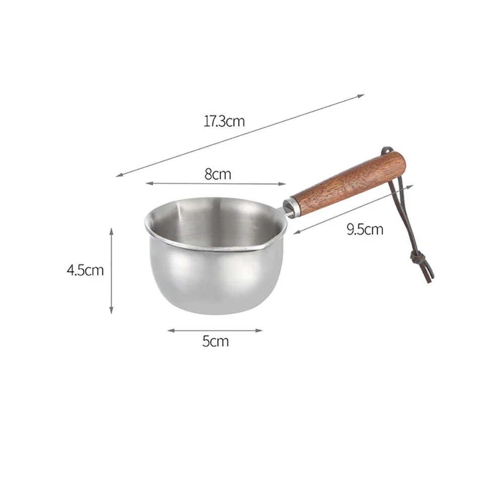 FaSoLa Stainless Steel Oil Pouring Pot - Small, 120ml - Image 5