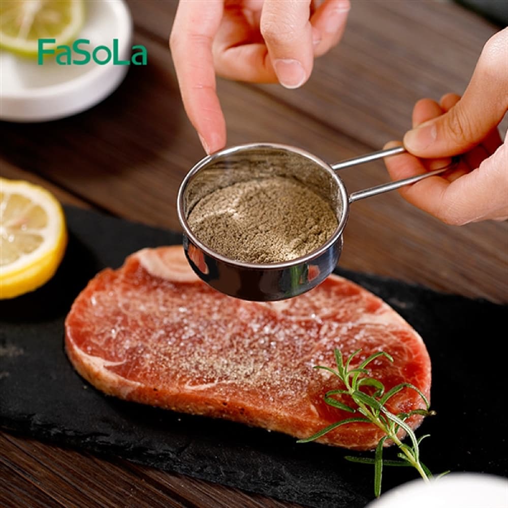 FaSoLa Stainless Steel Powdered Sugar Sifter - 11.5*6.5*2.3cm - Image 2