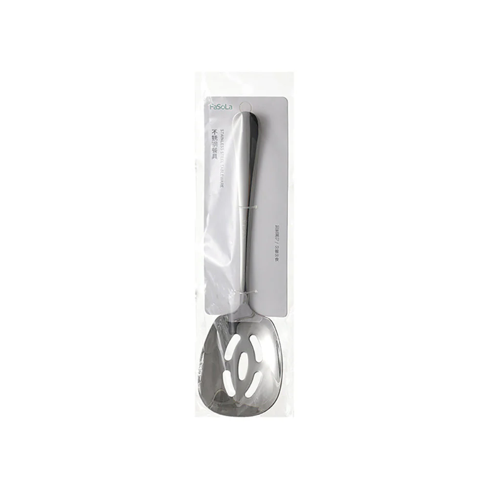 FaSoLa Stainless Steel Slotted Serving Spoon - Image 3