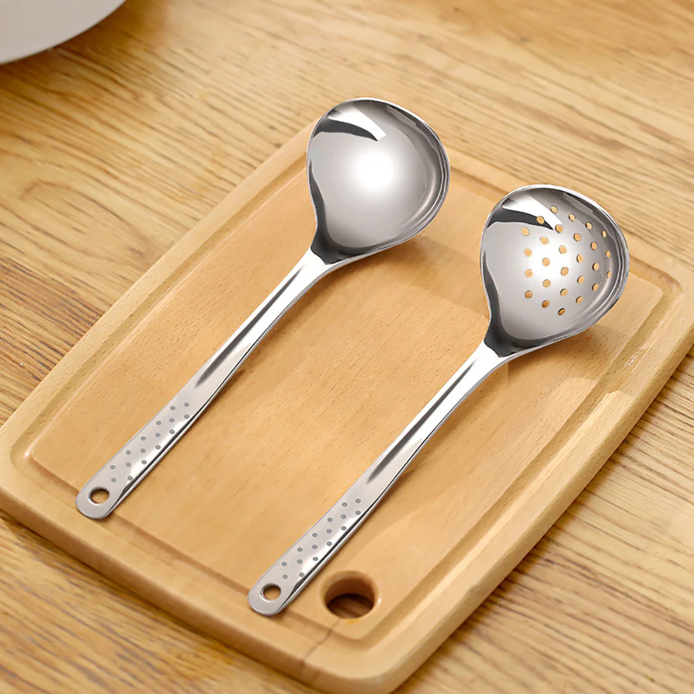 FaSoLa Stainless Steel Soup Ladle - Silver